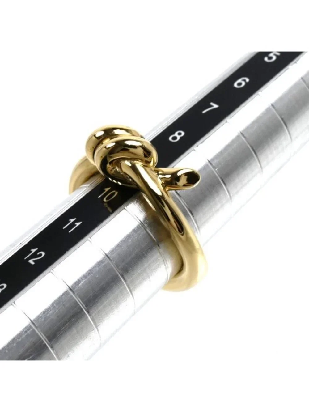 Tiffany & Co 18k Yellow Gold Knot Double Low Ring